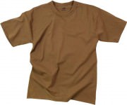 Rothco T-Shirt Poly/Cotton Brown 6848