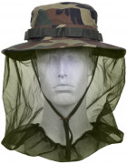 Rothco Boonie Hat With Mosquito Netting Woodland Camo 5833