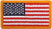 Rothco U.S. Flag Velcro Patch Full Color / Forward 17775