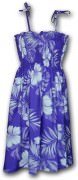 Pacific Legend Hawaiian Tube Dress 332-3589 Purple