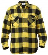 Rothco Buffalo Plaid Flannel Shirt Yellow 4649