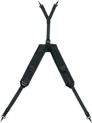 Плечевая черная система G.I. Plus™ LC-1 Individual Equipment Belt Suspenders (Y) Black 40055, фото