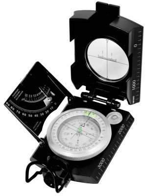 Компас маршевый военного типа черный Rothco Deluxe Marching Compass Black 14061, фото