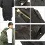 Американская, зимняя, черная винтажная куртка парка фиштэил Rothco M-51 Fishtail Parka с утепляющей подстежкой 9462 - Куртка парка Rothco M-51 Fishtail Parka Black - 9464