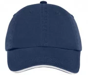 Port Authority Sandwich Bill Cap Blue Ensign Blue/White
