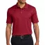 Классическая жаккардовая бордовая футболка поло Port Authority Men's Performance Fine Jacquard Polo Rich Red - Класическая жакардовая бордовая футболка поло Port Authority Men's Performance Fine Jacquard Polo Rich Red
