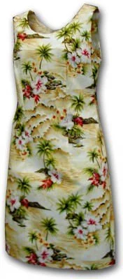 Женский сарафан Pacific Legend Hawaiian Short Tank Dress - 315-3238 Maize, фото