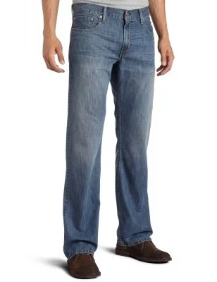 Джинсы мужские Levis (Левис) 527 Slim Boot Cut Jean Medium Chipped 055270175, фото