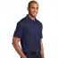 Классическая жаккардовая темно-синяя футболка поло Port Authority Men's Performance Fine Jacquard Polo True Navy - Класическая жакардовая темно-синяя футболка поло Port Authority Men's Performance Fine Jacquard Polo True Navy