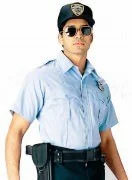 Rothco Short Sleeve Uniform Shirt Light Blue 30025