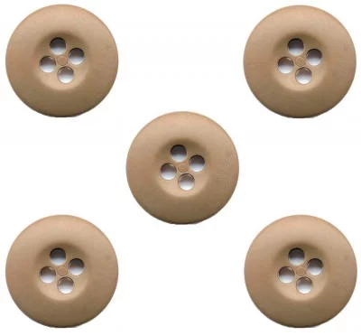 Запасные пуговицы хаки для военной одежды образца НАТО BDU Buttons (100 шт) Khaki 205, фото