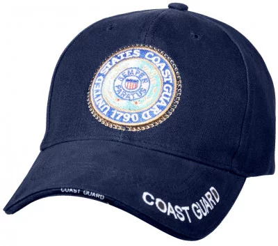 Бейсболка пограничника Rothco U.S. Coast Guard Deluxe Low Profile Insignia Cap 9491, фото