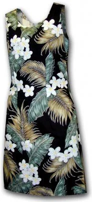 Женский сарафан Pacific Legend Hawaiian Short Tank Dress - 315-3319 Black, фото