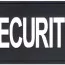 Нашивка «СЛУЖБА БЕЗОПАСНОСТИ» с велкро Rothco PVC Security Patch w/ Hook Back 27785 - Нашивка «СЛУЖБА БЕЗОПАСНОСТИ» с велкро Rothco PVC Security Patch w/ Hook Back 27785