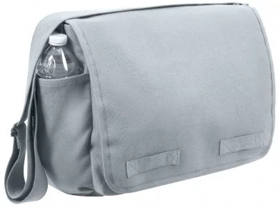 Сумка почтальона Rothco Heavyweight Canvas Classic Messenger Bag Grey - 8172, фото