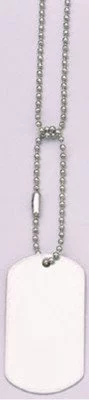 Цепочки для жетона Military Dog Tag Chains Silver 8384, фото