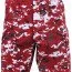 Шорты карго красный цифровой камуфляж Rothco BDU Short Red Digital Camo 67413 - Шорты комбат Rothco BDU Short Red Digital Camo 67413