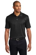 Port Authority Men's Performance Fine Jacquard Polo Black