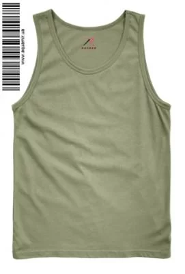 Майка оливковая Rothco Tank Top Olive Drab 6701, фото