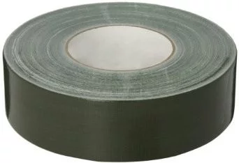 Скотч американский оливковый армированный многоцелевой Military Duct Tape Olive Drab 8228, фото