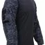 Рубашка под бронежилет Rothco Military FR NYCO Combat Shirt Midnight Digital Camo 90215 - Боевая рубашка под бронижилет Rothco Military FR NYCO Combat Shirt Midnight Digital Camo - 90215