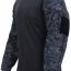 Рубашка под бронежилет Rothco Military FR NYCO Combat Shirt Midnight Digital Camo 90215 - Боевая рубашка под бронижилет Rothco Military FR NYCO Combat Shirt Midnight Digital Camo - 90215