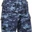 Шорты комбат голубой цифровой камуфляж Rothco BDU Short Sky Blue Digital Camo 67313 - Шорты комбат Rothco BDU Short Sky Blue Digital Camo 67313