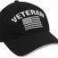 Черная бейсболка с флагом США и надписью «Ветеран» Rothco Veteran Low Profile Cap 5782 - Черная бейсболка с флагом США и надписью «Ветеран» Rothco Veteran Low Profile Cap 5782