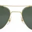 Очки American Optical золотая оправа зеленые линзы American Optical The Original Pilot Sunglasses 55mm Gold Frame / Green Lens 10719 - Очки American Optical золотая оправа зеленые линзы American Optical The Original Pilot Sunglasses 55mm Gold Frame / Green Lens 10719