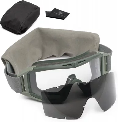 Американские очки противоосколочные тактические зеленые Revision Desert Locust Military Goggle System Foliage Green 4-0309-9514, фото