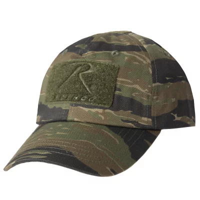 Тактическая бейсболка тигровый камуфляж Rothco Tactical Operator Cap Tiger Stripe Camo 93620, фото