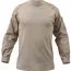 Рубашка под бронежилет Rothco Military FR NYCO Combat Shirt Desert Sand 90030 - Боевая рубашка под бронижилет Rothco Military FR NYCO Combat Shirt Desert Sand # 90030