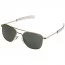 Очки American Optical The Original Pilot Sunglasses 52mm Gold Frame 10701 - AO® The ORIGINAL Pilot Sunglasses 52mm - Gold Frame # 10701