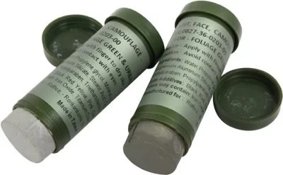 Военный грим образца НАТО универсальный NATO Face Paint Stick ACU Foliage Green/Urban Grey 8214, фото