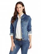 Wrangler Authentics Women's Denim Jacket Weathered