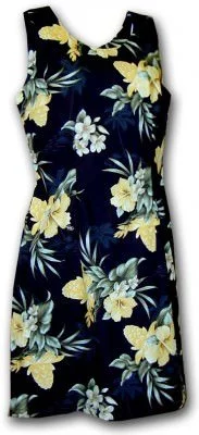 Женский сарафан Pacific Legend Hawaiian Short Tank Dress - 315-3359 Black, фото