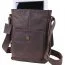 Кожаная коричневая винтажная сумка Rothco Leather Military Tech Bag Brown 57950 - Кожаная сумка для планшета Rothco Leather Military Tech Bag Brown - 57950