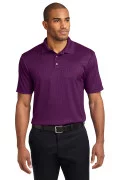 Port Authority Men's Performance Fine Jacquard Polo Violet Purple
