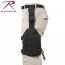 Набедренная черная платформа MOLLE Rothco MOLLE Drop Leg Panel Black 2164 - Набедренная черная платформа MOLLE Rothco MOLLE Drop Leg Panel Black 2164