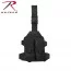 Набедренная черная платформа MOLLE Rothco MOLLE Drop Leg Panel Black 2164 - Набедренная черная платформа MOLLE Rothco MOLLE Drop Leg Panel Black 2164