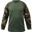 Боевая рубашка под бронежилет лесной камуфляж Rothco Military FR NYCO Combat Shirt Woodland Camo 90025 - Боевая рубашка под бронижилет Rothco Military FR NYCO Combat Shirt Woodland Camo - 90025