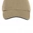 Бейсболка хлопковая в цвете хаки Port Authority Sandwich Bill Cap Khaki/ Blue - Бейсболка хлопковая в цвете хаки Port Authority Sandwich Bill Cap Khaki/ Charcoal Blue