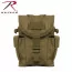 Подсумок грузовый для фляги койотовый Rothco MOLLE II Canteen / Utility Pouch Coyote Brown 3145 - Подсумок грузовый для фляги койотовый Rothco MOLLE II Canteen / Utility Pouch Coyote Brown 3145