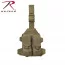 Набедренная койотовая платформа MOLLE для подсумков Rothco MOLLE Drop Leg Panel Coyote Brown 2165 - Набедренная койотовая платформа MOLLE для подсумков Rothco MOLLE Drop Leg Panel Coyote Brown 2165