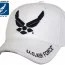 Бейсболка Rothco Deluxe U.S. Air Force Wing Low Profile Insignia Cap White 9154 - Лицензированная бейсболка Rothco Deluxe U.S. Air Force Wing Low Profile Insignia Cap White 9154