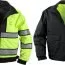 Куртка Rothco Reversible Hi-visibility Uniform Jacket - 8720 - Полицейская куртка ветровка Rothco Reversible Water Resistant Police Uniform Jacket - Black & Yellow - 8720