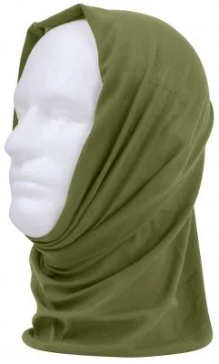 Шарф-бандана оливковая многофункциональная Rothco Multi-Use Tactical Wrap Olive Drab 5305, фото