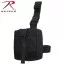 Набедренный черный медицинский подсумок с платформой Rothco Drop Leg Medical Pouch Black 20755 - Набедренный черный медицинский подсумок с платформой Rothco Drop Leg Medical Pouch Black 20755