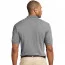 Хлопковая мужская светло-серая классическая футболка поло Port Authority Men's Pique Knit Polo Oxford - Хлопковая мужская светло-серая классическая футболка поло Port Authority Men's Pique Knit Polo Oxford