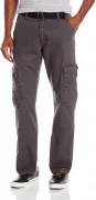 Wrangler Authentics Premium Relaxed Straight Twill Cargo Pant Anthracite ZM6BLA